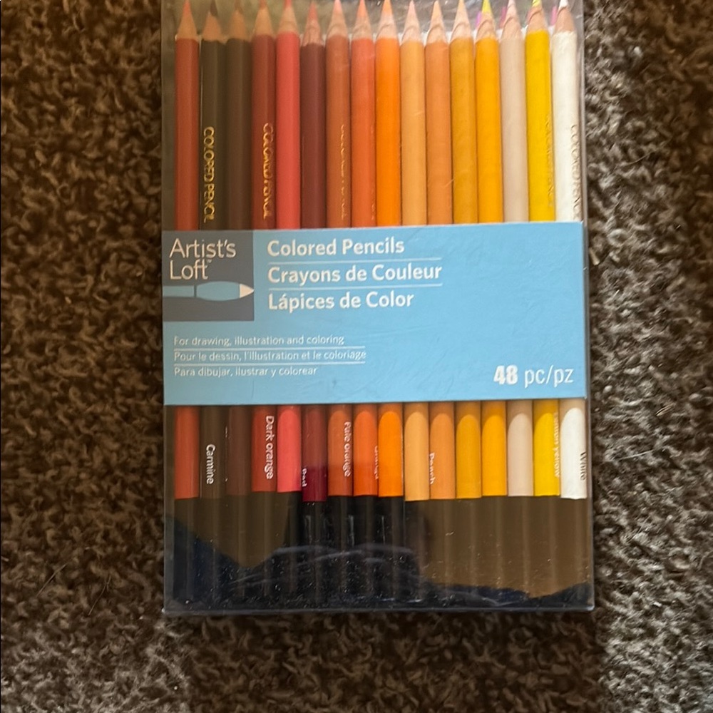 Colored Pencils Set - 48 Colors
